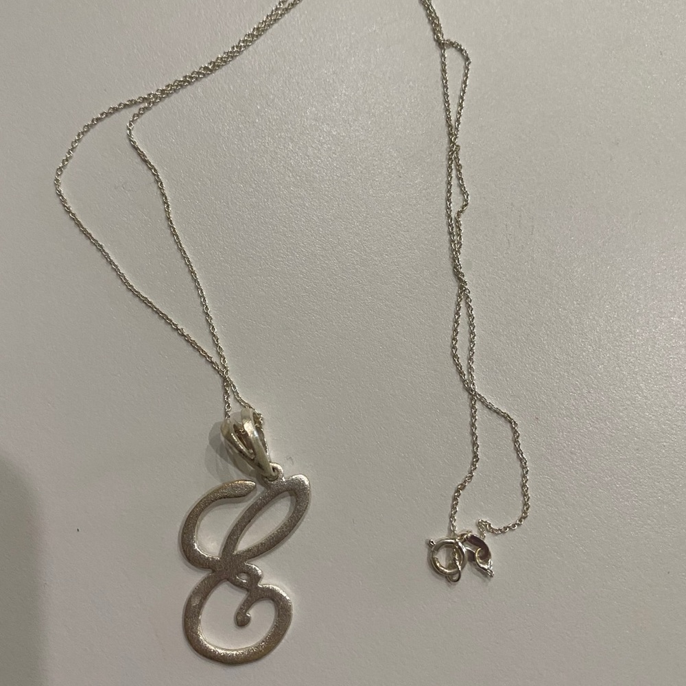 “E” Necklace